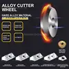 1/2PCS Glass Knife Wine Bottle Cutting High Hardness Metal Roller Car Accessories Glass Cuttings Tools Replacement Parts 6