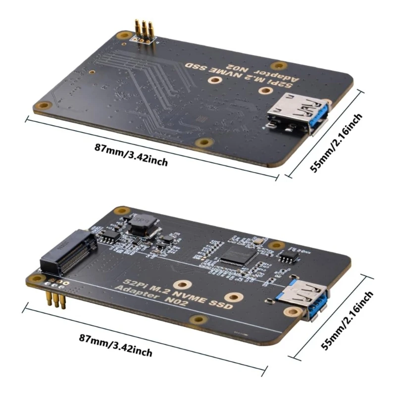 NVMe SSD Adapter forRaspberryPi 4 P0RC