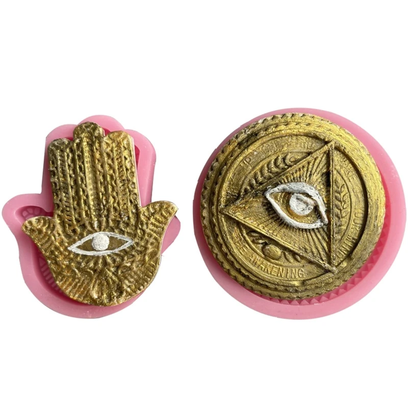 

Silicone Decorative Soap Aromath Plaster Mold Resin Casting Pendant Mold