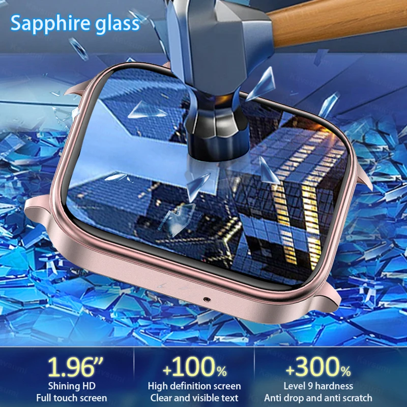 2025 NEW Nursing level Smarthealth Watch Sapphire Screen ECG+PPG Blood Lipids Uric Acid  Bluetooth calling Health smartwatch Men 6