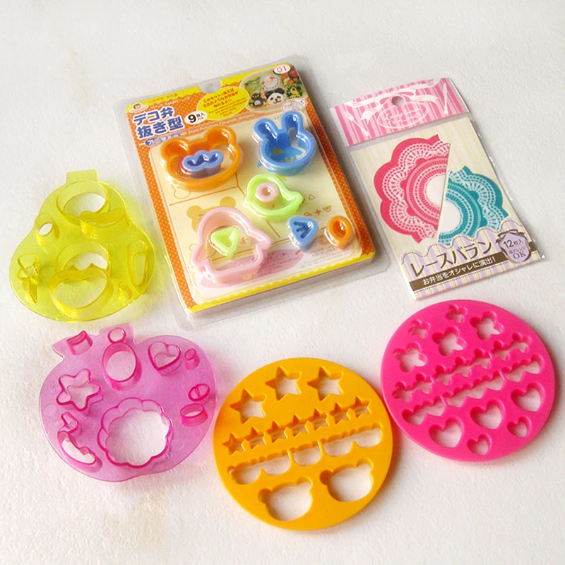 

Cute Sushi Rice Mold Decor Cutter Sandwich DIY Tool Rice Ball Molds Kitchen Tool