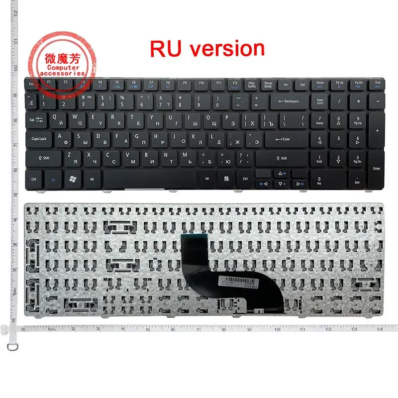 

Russian New Keyboard For Acer for Aspire 7540 7551 7552 7560 7735 7736 7738 7739 7740 7741 7745 7750 7751 RU laptop Keyboard
