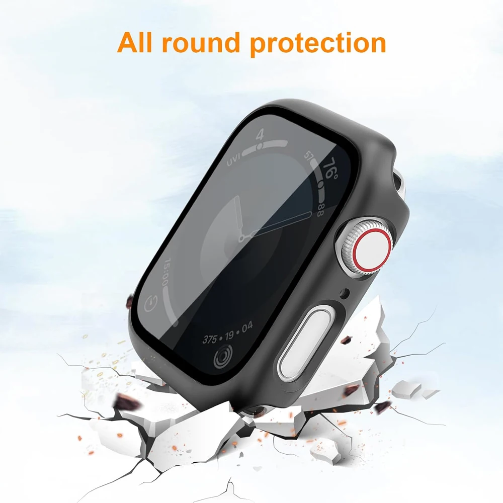 Enhanced Privacy Tempered Glass Protective Case