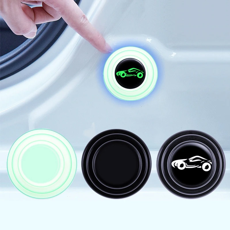 

Universal Car Door Shockproof Pad Silent Gasket Car Trunk Sound Insulation Pad Shock-absorbing Stickers Cushion Stickers 10pcs