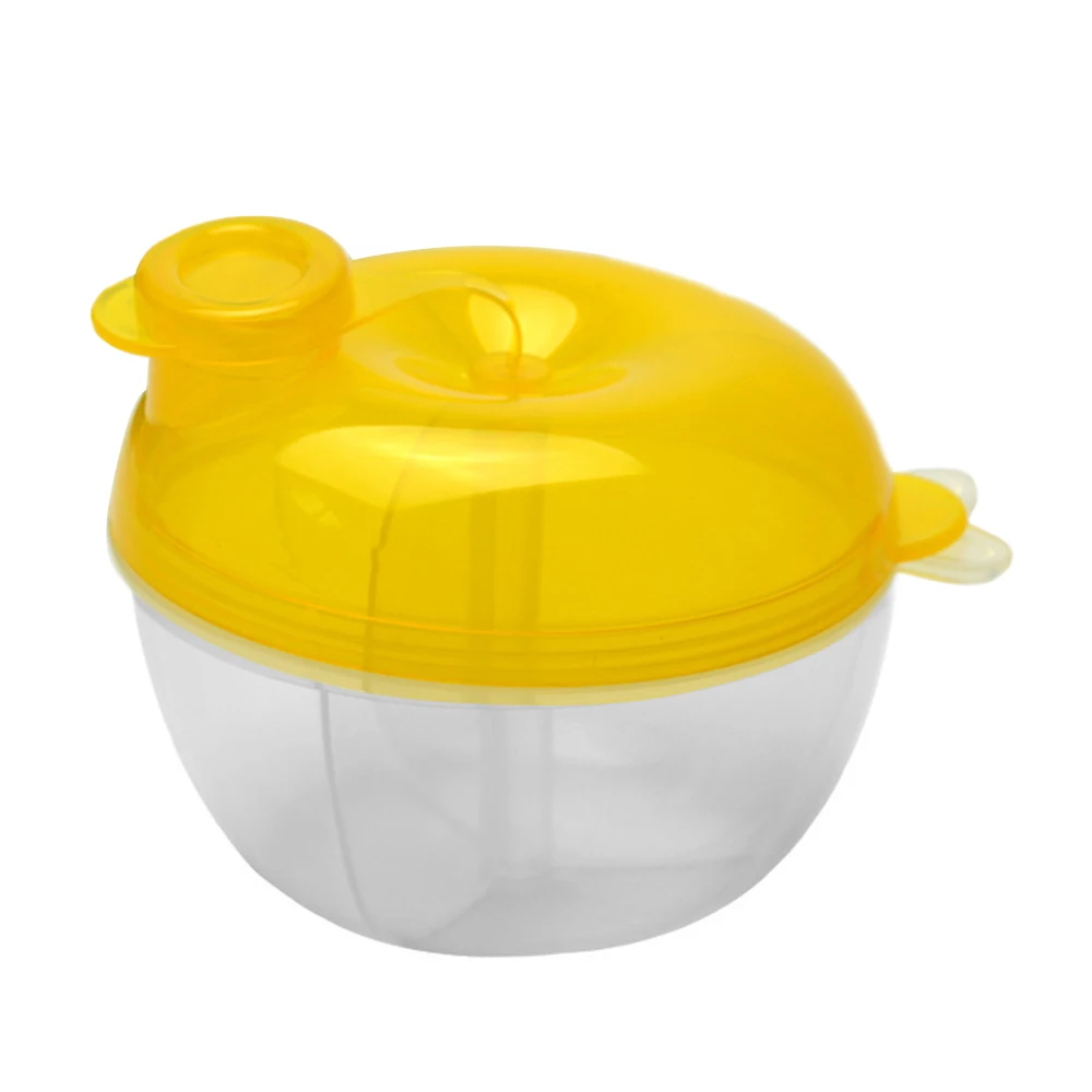 Baby Milk Powder Dispenser Baby Food Storage Containers Portable Food Storage Box Portable Three-layer Baby Leakproof Milk Powder Box Formula Dispenser Food Container Food Milk Powder Storage Box Feeding Tool