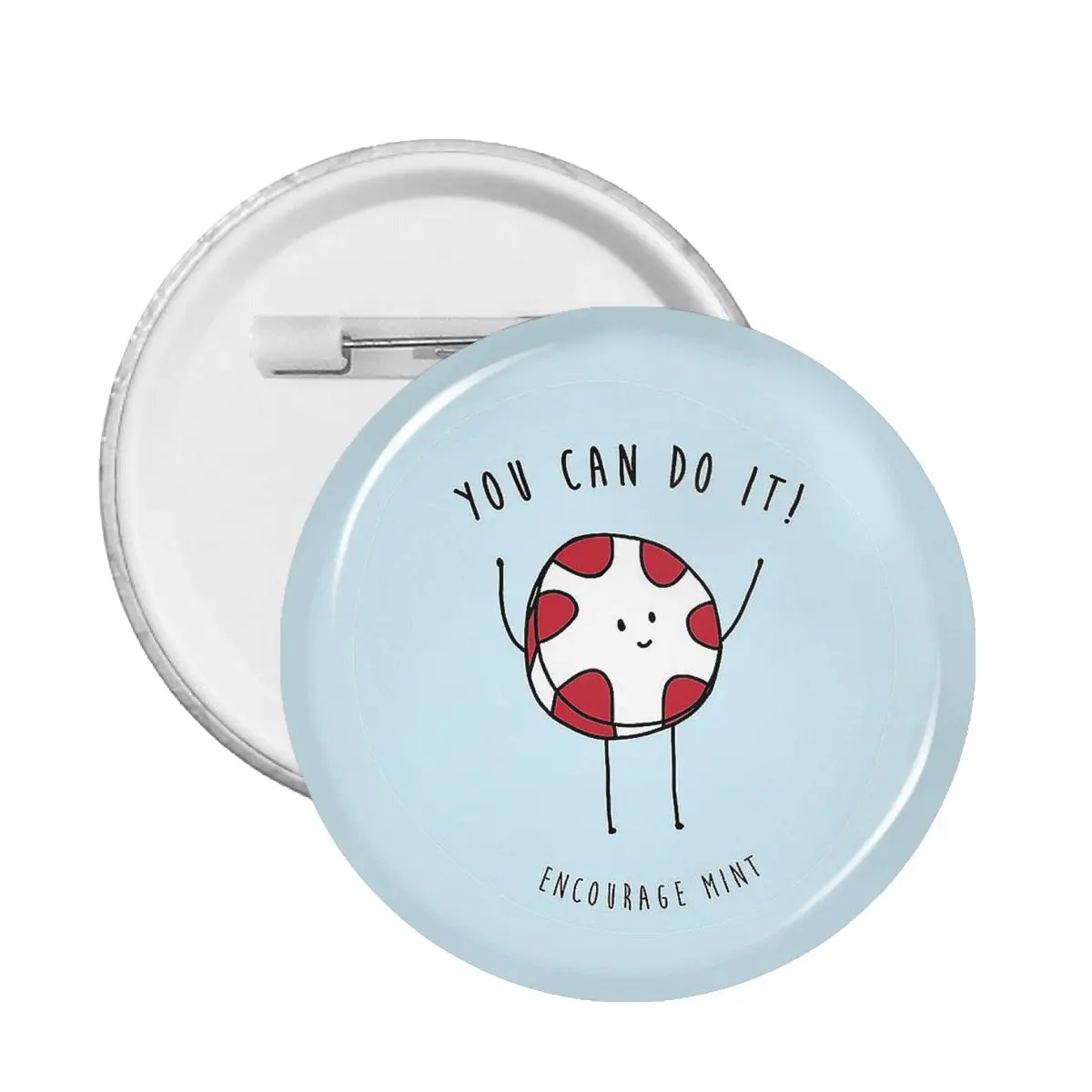 Incoraggia Mint You Can Do It Pin Badge Per Badge Zaino Spille Decorazione Pin S Per Gli Amanti