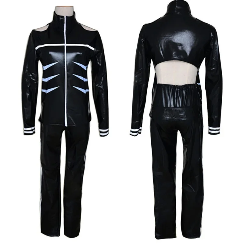 Tokyo Ghoul Kaneki Ken Hoodie Ghoul Mask Wig Cosplay Costume