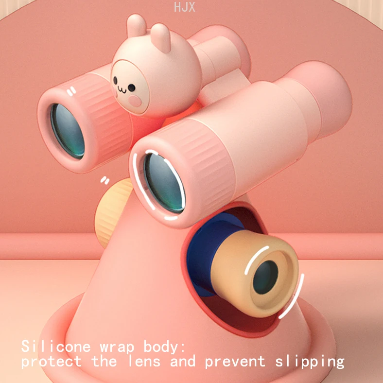 Mini Binoculars Monocular Telescope Dismantling HD Focusing Outdoor Camping Educational Toys Gifts for Kids Children Boys Girls