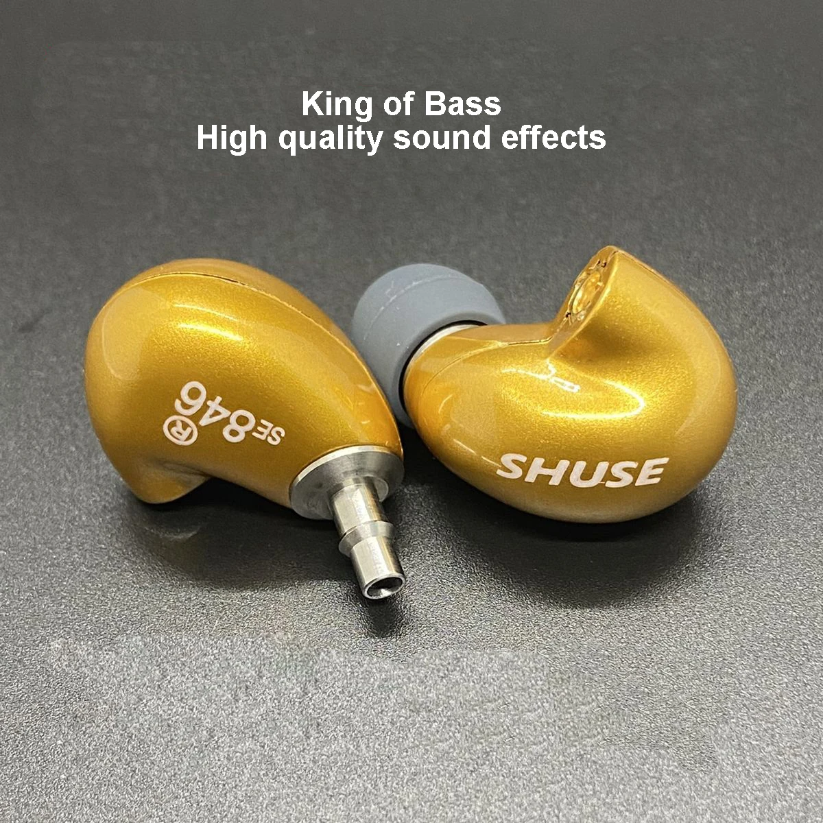 DIYHeavyBassHeadphonesFeverInEarSE846BluetoothHiFiMonitoringRingIronEarplugsiE800S