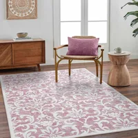 Floral Bohemian Rug for Living Room Vintage Country Bedroom Decorative Rug Modern Home Non-slip Large Rug Bathroom Entry DoorMat 1