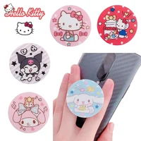 Hello Kitty Phone Holder Phone Socket Grip Tok Cute Air Sac Finger Rring Smartphone Grip Mount Foldable Expanding Mobile Support 1