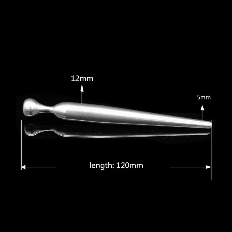 Stainless Steel Urethral Plug Masturbator Dilator Sounding PenisPlug Stretch Sex Toys for Men Metal Uretral Stimulator A044 urethral dilator silicone urethral dilator