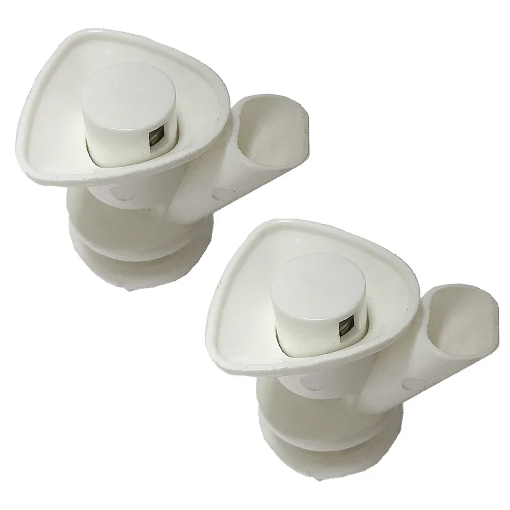 Plastic Push-Button Spigots Spout 2Pcs For 2-10 Gallon Water Cooler Beverage Jugs Tank Replacement Parts