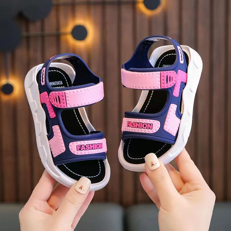 

Summer Sandals for Boys Cartoon Kids Shoes Soft Non-Slip Leather Children Shoes Sandalias Children Footwear Outdoor