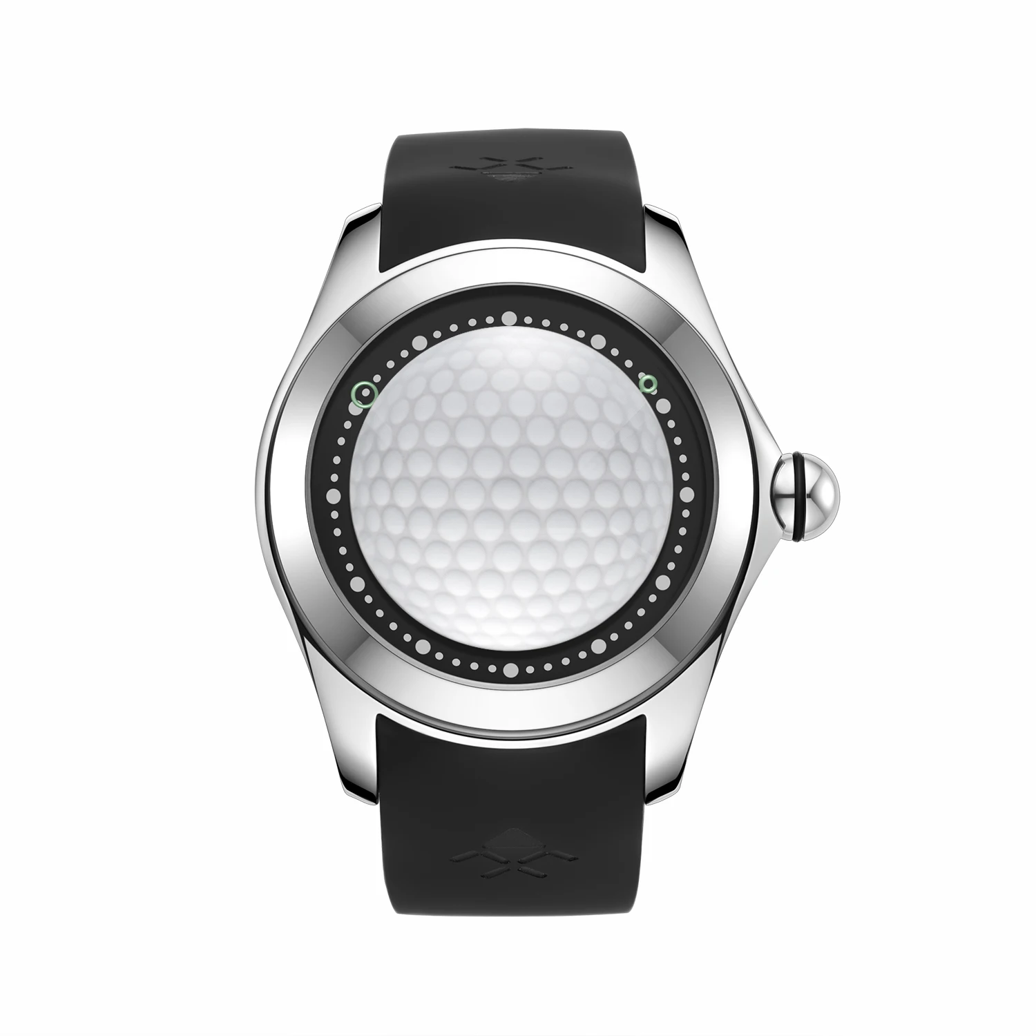 KAFYASE Luxury Design Mens Skeleton Automatic Watch Men 46mm Bubble Rubber Mechanical Wristwatch Fashion Skull Ball Dial Clocks