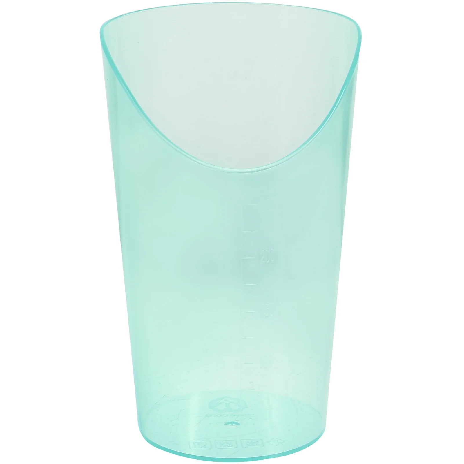 Inclined Mouth Choking Proof Cup Elderly Drinking Water Bottles Disabled Patient Cups Spill Proof Adults Maternity Unbreakable