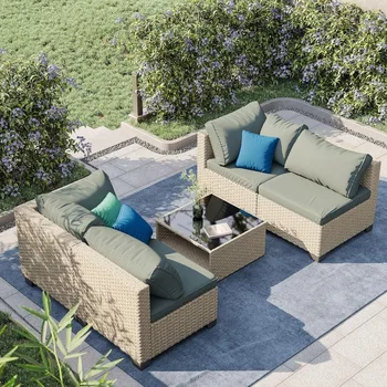 5-Piece Outdoor Sectional Sofa Set 1