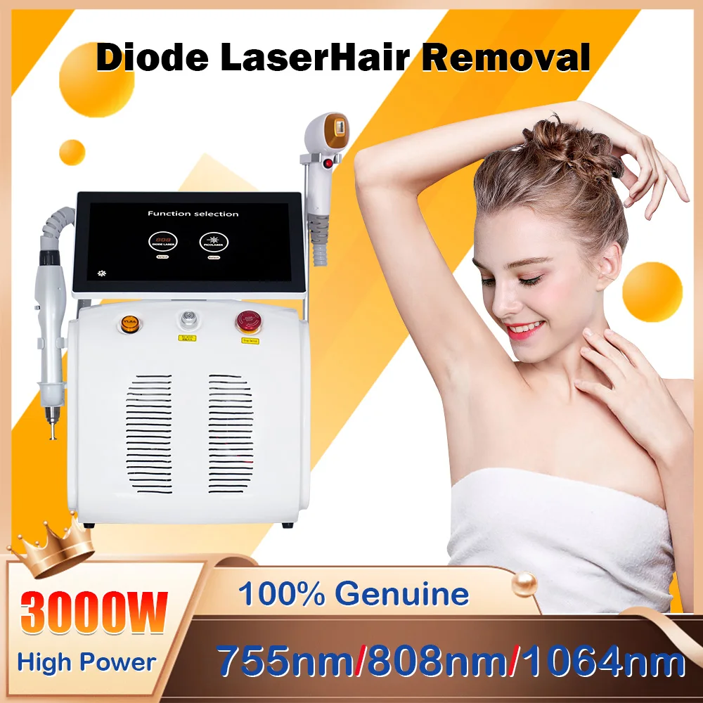 Laser Hair Removal In A Tube Reviews 2024-Professional-Ice-Titanium-Diode-Laser-Body-Hair-Removal-Machine