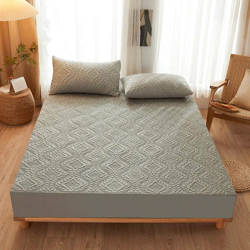 Juste de matelas matelassurera imperméable, drap-housse anti-favorable,  protège-matelas, polymères de latex, 150x200, 200x200, 180x200 - AliExpress