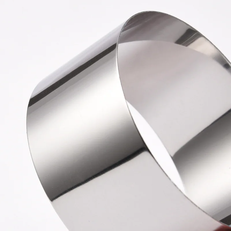 Ensemble De 6 Anneaux De Mousse Ronds En Acier Inoxydable, Moule