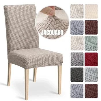 Resilient Washable Dining Chair Covers – Quick Installation for Home, Banquet & Dining Room Decor 1
