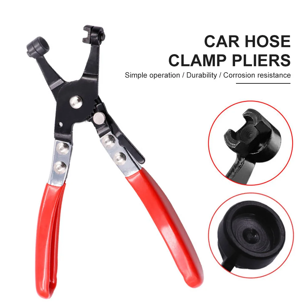 Alicates Para Abrazaderas De Escape - Herramienta De Extracción De Acero Al Carbono, Antideslizante - Ideal Para Cambiar Tubos De Escape En Coches Y Motos