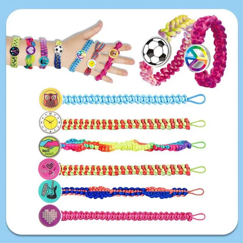 Friendship Bracelet Making Kit For Girls Kids DIY Handicraft Kits String  For Jewelry Making Favored Birthday Christmas Toy Gifts - AliExpress