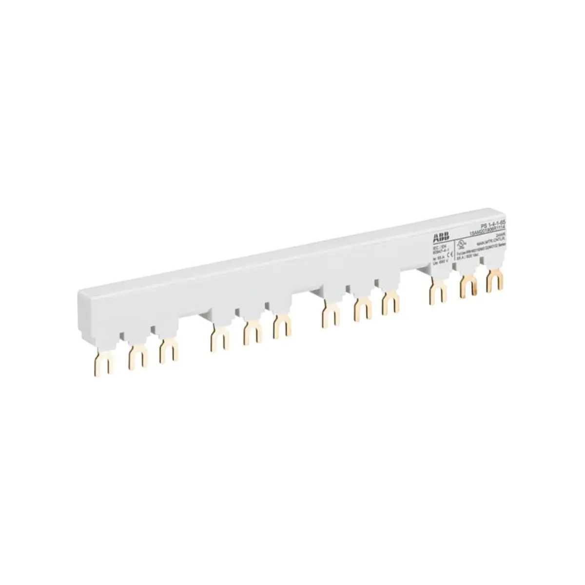 PS1-4-1-65 10108293 1SAM06R1114 3-phase busbar for 4 MS116 / MS132 1 HK/SK Ie = 65A