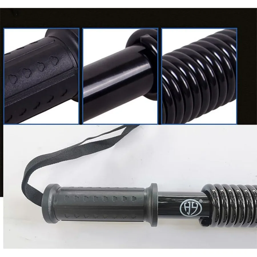 Power Twister Bar Arm Shoulder Upper Body Chest Builder Strengthener Spring Exercise Bicep Blaster 40kg-88lbs