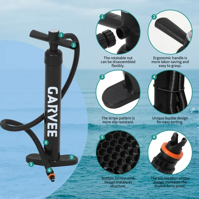 11FT/11.5FT Inflatable Stand Up Paddle Board for Adults & Youth, Wide Stable Non-Slip EVA Deck SUP with Paddle, Hand Pump & Carry Bag, All-Skill Level Paddle Board for Water Sports