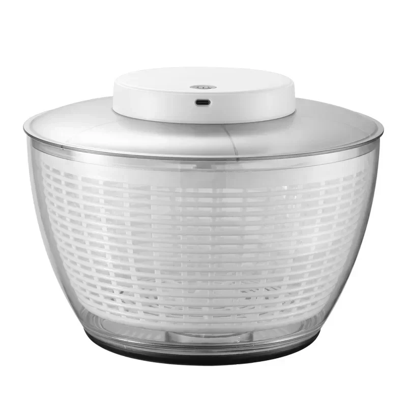 Wet Dehydrator Fruit Dryer Home And Gadget Vegetable Separation Electric Spinner Draining Dry Salad Quick Cleaning