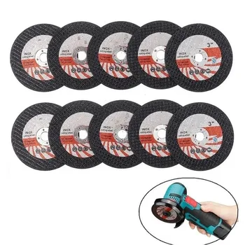 1/5/10pcs 3 Inch Resin Cut Off Wheel Mini Metal Cutting Disc 75mm Diamond Saw Blade for Angle Grinder Metal Wood Pvc Cutting