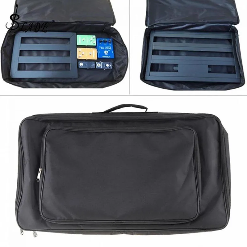 

58x33x10cm Universal Portable Guitar Effects Pedal Board Gig Bag Soft Case Big Style DIY Guitar Pedalboard