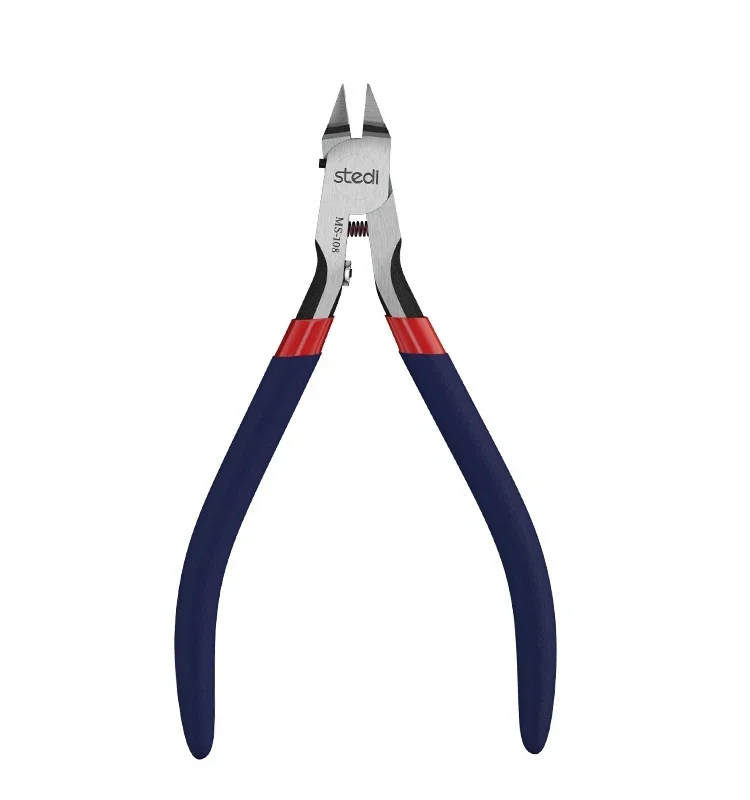 Stedi MS-106/108 Thin Blade Pliers Nipper with Protective Cover Assembly Model Building Cutter for Military Model Hobby DIY Tool