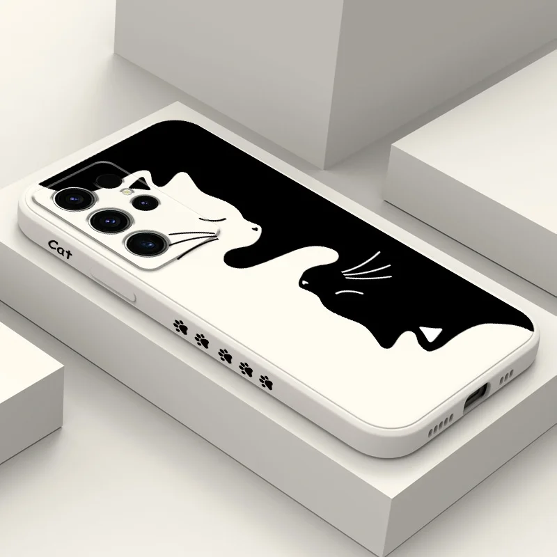 Adorable Hug Cat Phone Case Cover