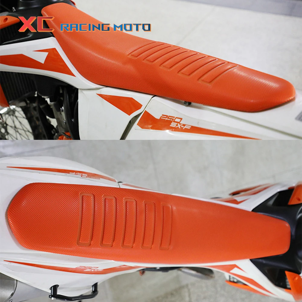 Motorcycle Seat Cushion Dirt Pit Bike Diamond Pattern Nonslip Seat