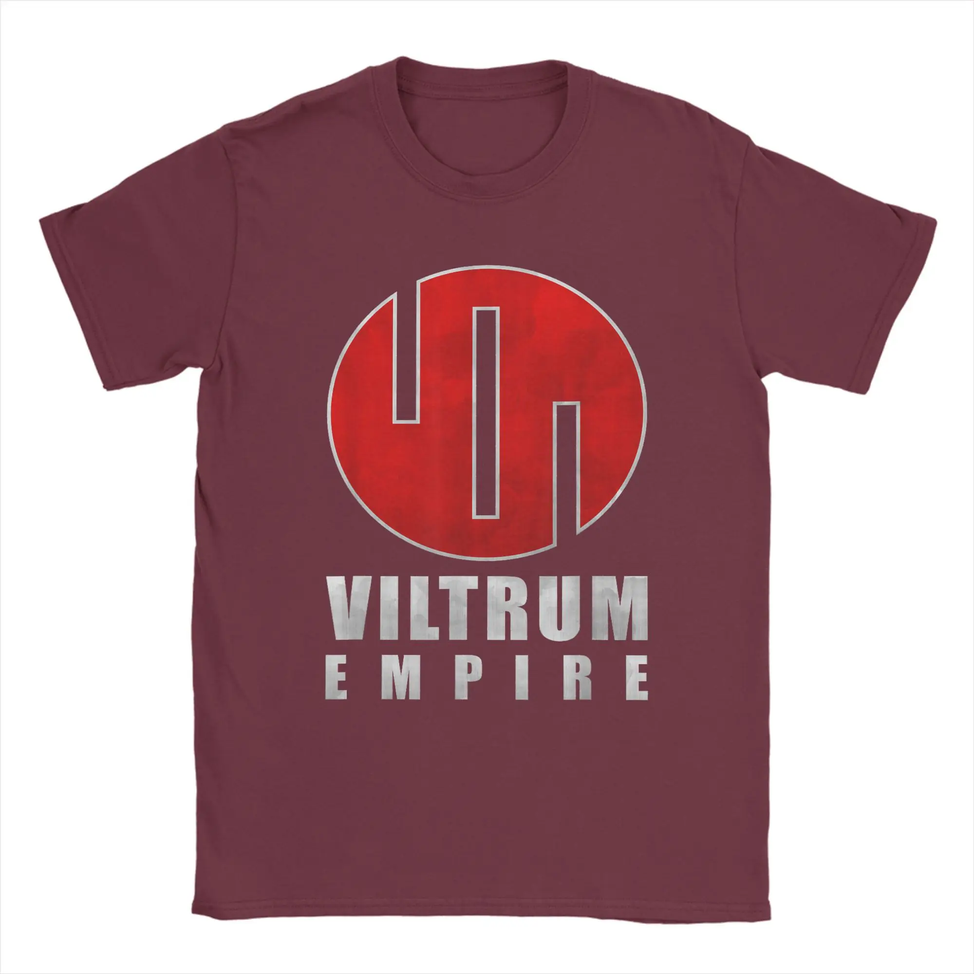 Invincible Viltrum Empire Vintage Logo Men's Cotton Crew Neck T-Shirt