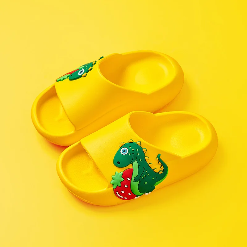 Kids Slippers Eva Children's Sandals Anti-Odour Stepping Shit Feeling Super Soft Non-Slip Cartoon Bathroom Girls Slippers kids slippers kids sandals