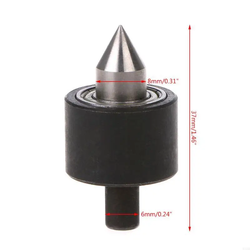85DB Revolving Center for Head Live Centre Heads 6mm Shank For Lathe Machine