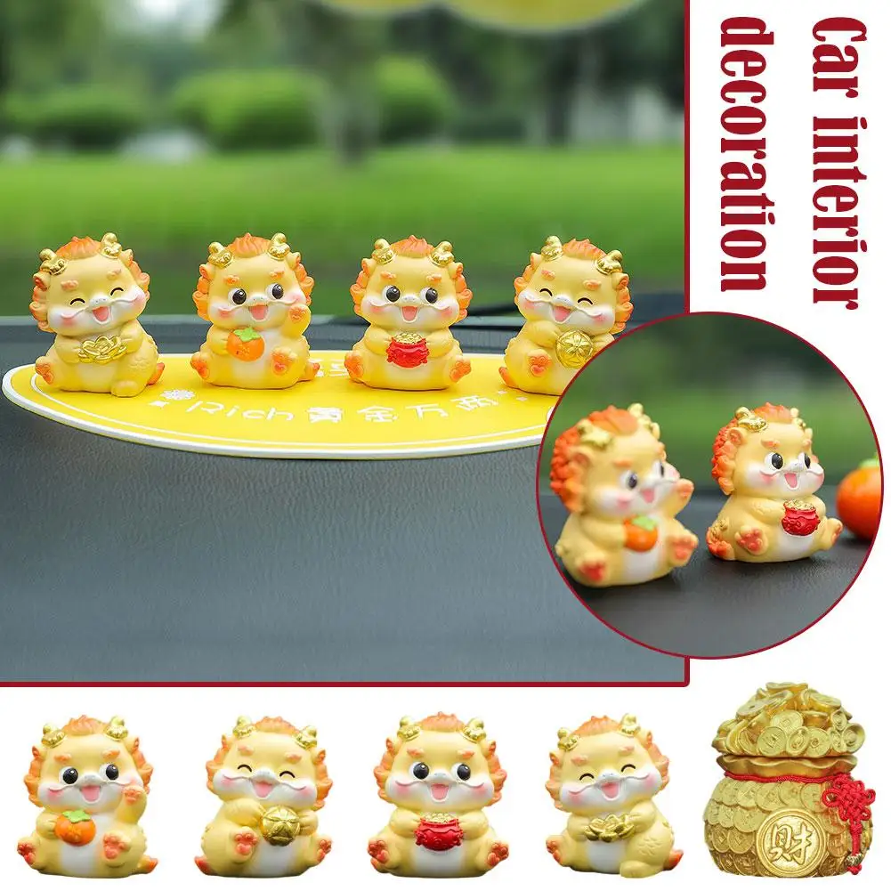 

Car Decoration Dragon Cute High-end Car Interior Decoration Xianfu Xianglong Creative Products Ornaments Cartoon W8I7