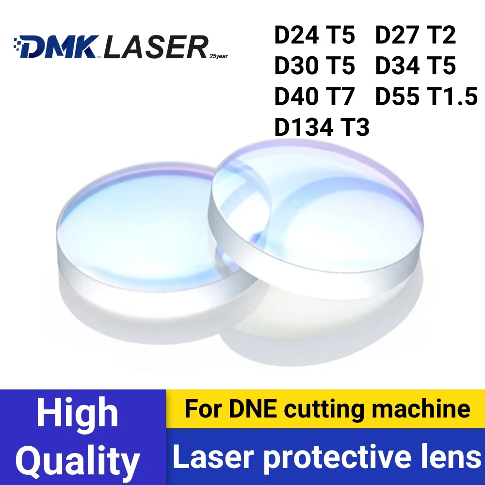 DMK DNE laser beschermende Windows 24*5mm 27*2mm bescherming lensD30*T5 ...