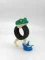 B
