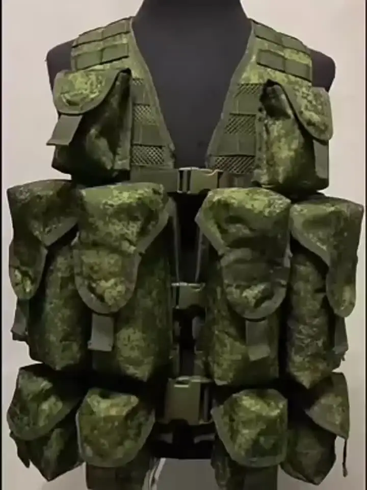 戦術的なロシアのベストの完全なセット,emr戦闘装備,モールバッグ,屋外