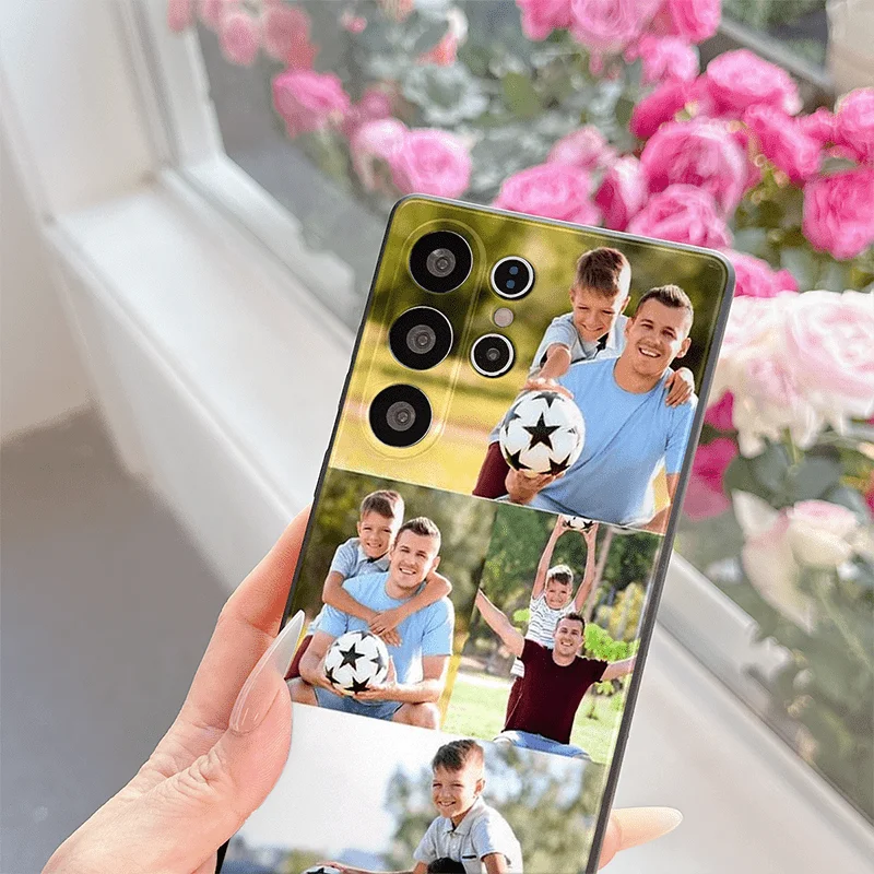 Personalized Multi-Photo Soft TPU Protective Phone Case