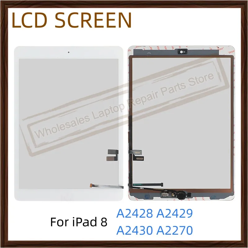

Сенсорный экран для iPad 8 iPad8 10,2 A2428 A2429 A2430 A2270, стеклянная Сенсорная панель 2020 года