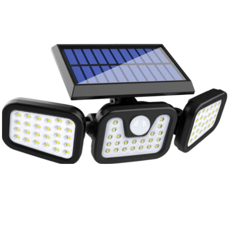 

Solar Powered for Garden Yard Solar Lights Outdoor 70 LED with Lights Reflector and 3 Modes Motion Sensor Security Lights