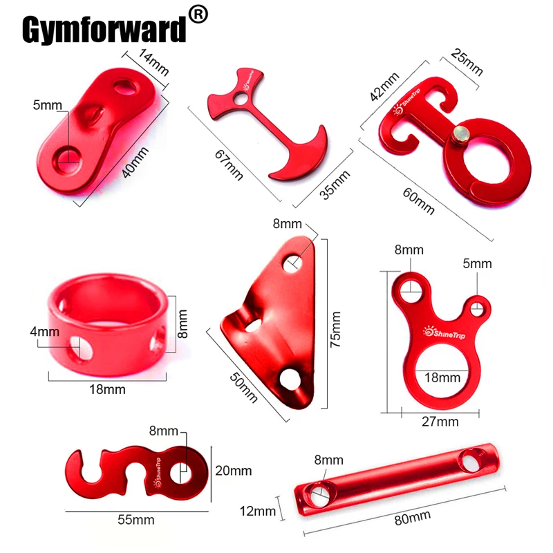Tent Accessories Camping Tent Wind Rope Buckle Pcs Aluminum Tent