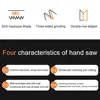 405mm 460mm 530mm Folding Hand Saw SK5 Steel Blade Soft Rubber Handle Foldable Sharp for Woodwork Household Cutting Tool DIY 4