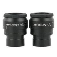 2PCS WF5X WF10X WF15X WF20X WF30X Wide Field Eyepiece For Binocular Trinocular Stereo Microscope 30MM Installation Interface 2