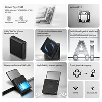 Console de jeu portable Anbernic RG Rotate avec écran rotatif IPS de 3,5 pouces, lecteur de jeux Android portable, prend en charge le streaming AI WIFI, cadeau 5